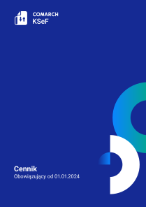 Cennik Comarch KSeF